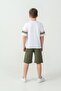 Warrior Strength Printed Boys' Shorts - T-Shirt Set - 6