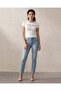 Women White Placement Print T-Shirt - 4