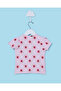 Infant Girls Lilac Printed T-Shirt - 4