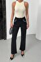 7598-2 Mini Flarecep Women's Jeans with Stones