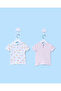 Infant Girls White And Pink T-Shirts - 4