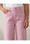 Girls Lilac Wide Leg Jeans - 3