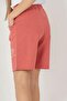 Dreams Embroidered Girls' Shorts with Belt Bow and Ribbon - 6