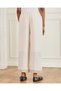 Senior Girls Beige Wide leg Pants - 3