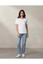 Women Ivory Printed T-Shirt - 4