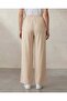 Women Beige Solid Trousers - 4