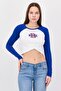 Women Crew Neck Long Sleeve Graphic Print Top, Multicolor