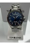 Steel Cord Navy Blue Dial Men's Wristwatch - 3
