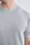 Crew Neck Knitwear T-Shirt - 6