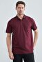 Buttoned Single Pocket Polo Collar T-Shirt
