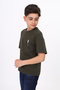 Boy's Printed Crew Neck Short Sleeve T-Shirt - 3