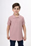 Unisex Polo Neck Buttoned Long Short T-Shirt