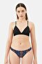 Women Allover Print Bikini Bottom, Multicolor