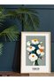 Tokyo Flower Bouquet Single Piece Wooden Framed Painting - 2
