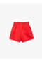 Printed Waist Lace-Up Comfortable Fit Cotton Shorts - 2