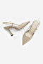 Women's Stiletto Pointed Toe Thin Heel Classic Heeled Shoes Reney Beige Suede - 7