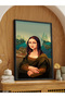 Digital Mona Lisa One Piece Black Wooden Framed Painting - 4
