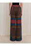 Panel Patterned Trousers - 3