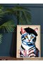 Ressam Cat One Piece Wooden Framed Painting - 2