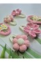 Spring Flowers 6-Piece Snap Organic Hair Accessory Girls Hair Clips Made in Turkey 6's Hairpin - 3
