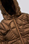 Girls Brown Coat - 2