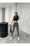 Smoked Mom Trend Women's Boyfriend High Waist Jeans (Blueva)