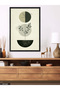 Boho Style Poster Single Piece Black Wooden Framed Painting - 3