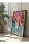 One Piece Collage One Piece Black Wooden Framed Painting