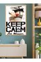 Keep Calm and Be a Woman One Piece Wooden Framed Painting - 3