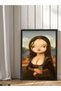 Digital Mona Lisa One Piece Black Wooden Framed Painting - 2