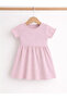 Infant Girls 2-Pack Rib Dresses (Floral & Pink Stripe) - 4