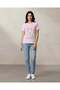 Women Lilac Printed T-Shirt - 4