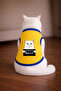 Yellow Wanted Van Printed Cat Tshirt Size S Cat Clothing (100% Cotton Combed)