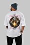 Viking Mythology 15 Back Printed White Oversize T-Shirt Men Women Cotton Crewneck Tshirt - 4