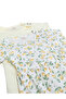 Infant Girls 2-Pack Rib Dresses (Daisy Floral & Cream Stripe) - 7