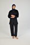 Fully Covered Pants with Zipper Islamic Swimsuit - 2