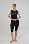 Tropical Patterned Sleeveless Tights Dress Swimsuit - 3