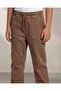 Boys Brown Knitted Denim Jogger - 5