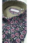 Colorful Floral Patterned Long Sleeve Men's Shirt - 3