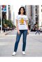 Women White Printed T-Shirt - 2