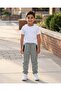 Boys Green Zipper Pocket Tee - 6