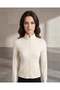 Women Beige Basic Active Sweatshirt - 3
