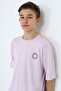 Boy's Printed Crew Neck Short Sleeve T-Shirt - 8