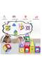 34PCS 3D Magnetic Tiles Set – Building Blocks Construction Toy for Kids 3+ Years - 5