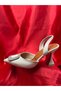 Evening Dress with Buckle, 10 cm Heel Length - 4