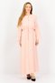 Women Plain Maxi Dress, Pink