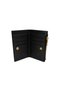 Women's Luxury Black Glitter Card Holder Wallet with Zipper - 7