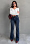 Blue Spanish Flare Women's Jeans Sh350 - 4