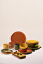 Faroe Ceramic Rectangular Serving Plate Yellow - 3