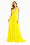 Women’s Elegant Maxi Evening Dress with V-Neckline